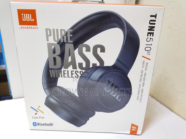 JBL Tune 510bt Wireless Headphones With Pure Bass Sound - main view