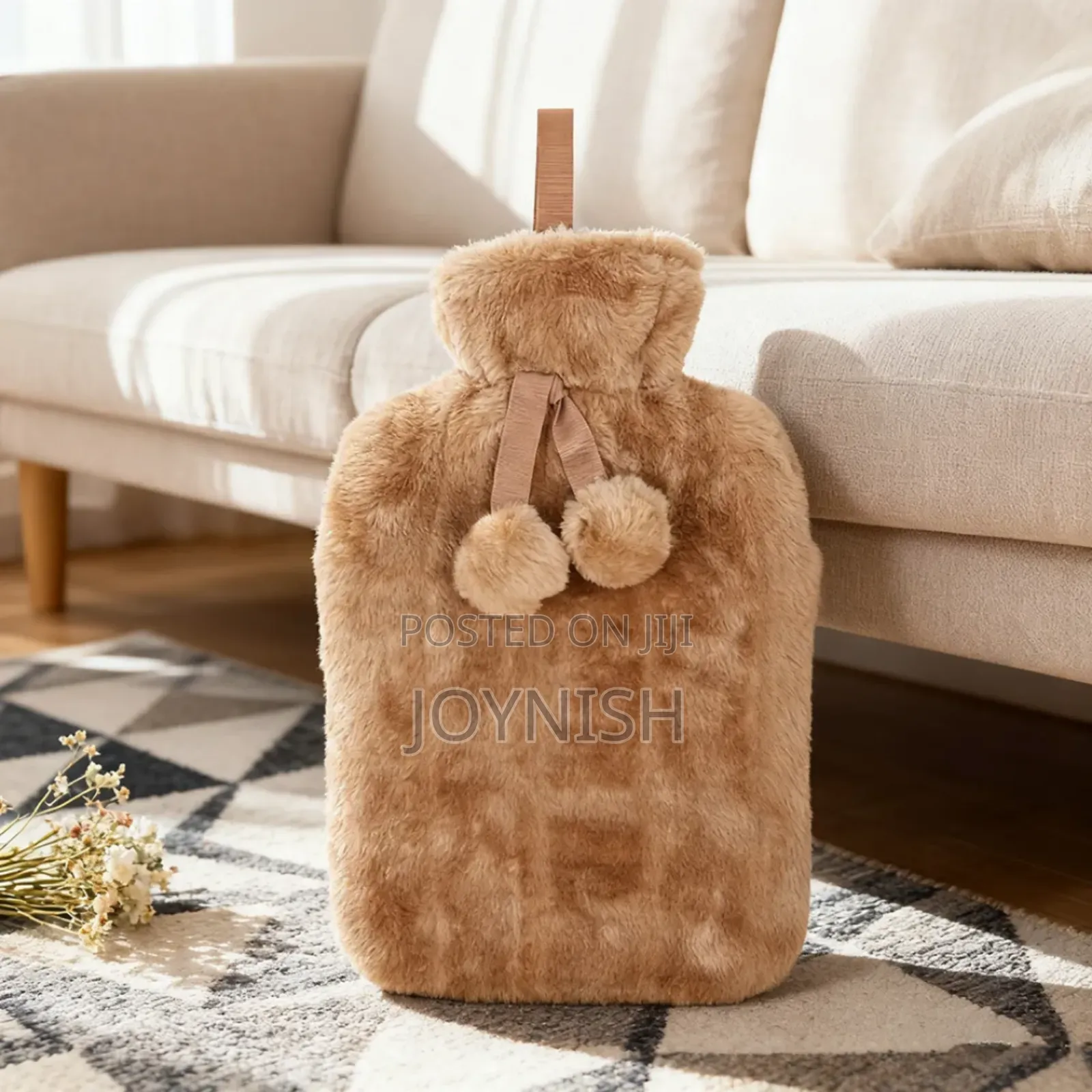 Fluffy Hot Water Bottle
