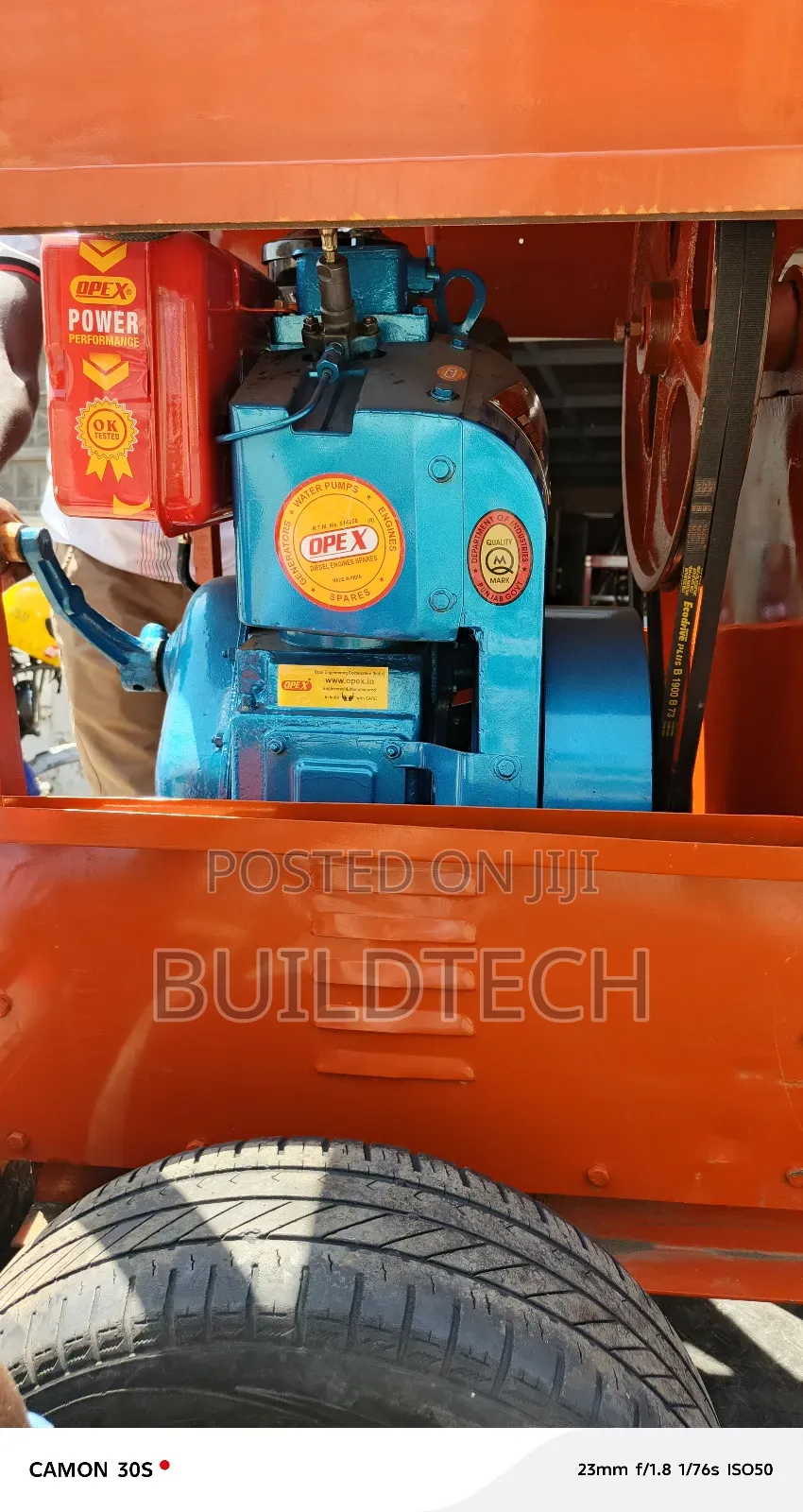Heavy Duty 8 HP Titan Concrete Mixer 500 LTRS