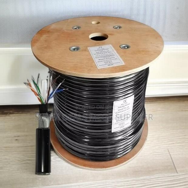 Outdoor Cat 6 Ethernet Cable 305m Uv Rated High Speed Lan Cable