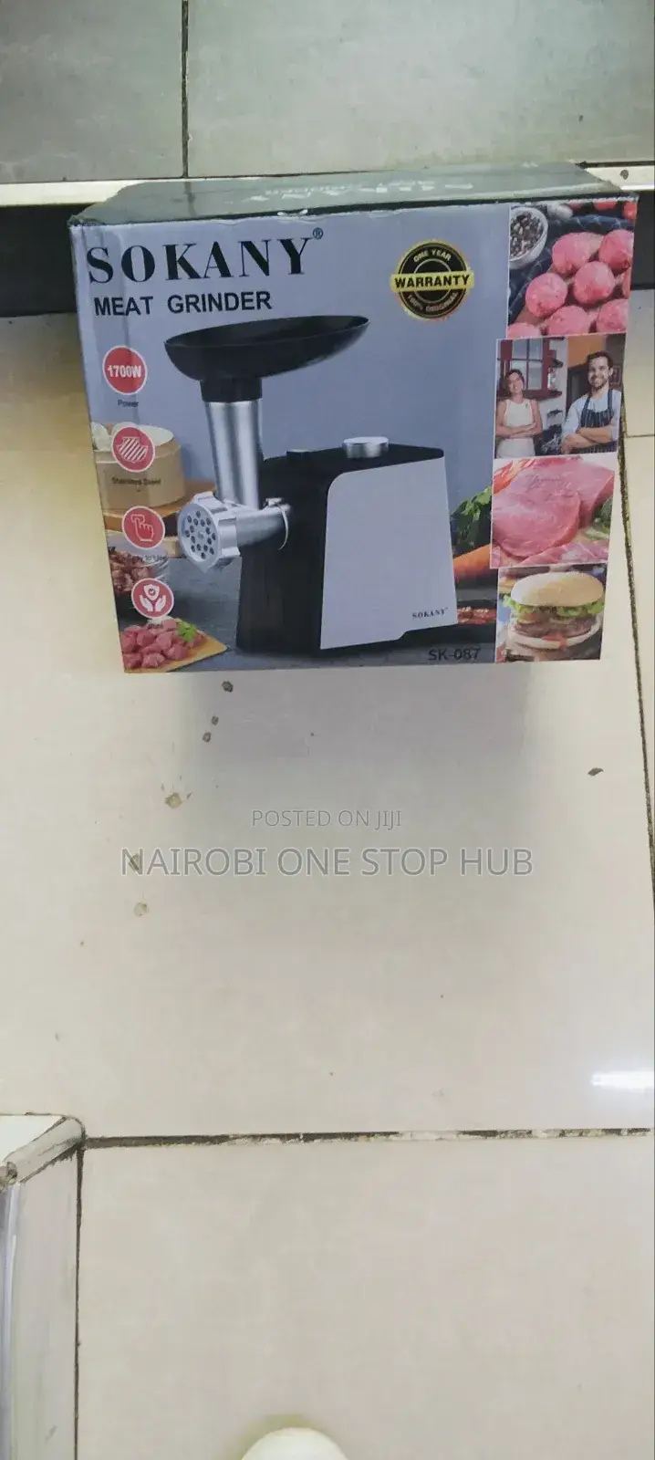 Sokany Sk‐087 Electric Meat Mincer for Home Kitchens