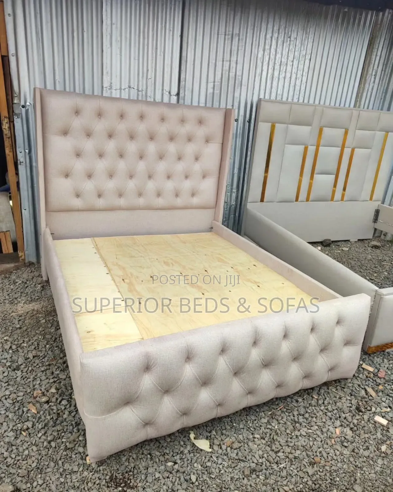 Button Panel Bed 5 by 6