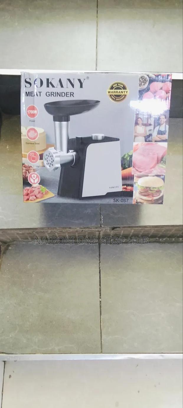 Sokany Sk‐087 Home Meat Mincer – Powerful Safe
