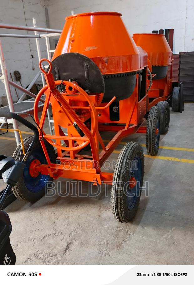 Original Titan Concrete Mixer 500litres With 8hp Engine