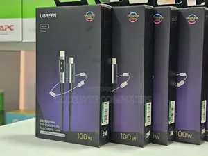 Ugreen Uno Robot Usb-c To Usb-c 100w Fast Charging 5a Cable – L509