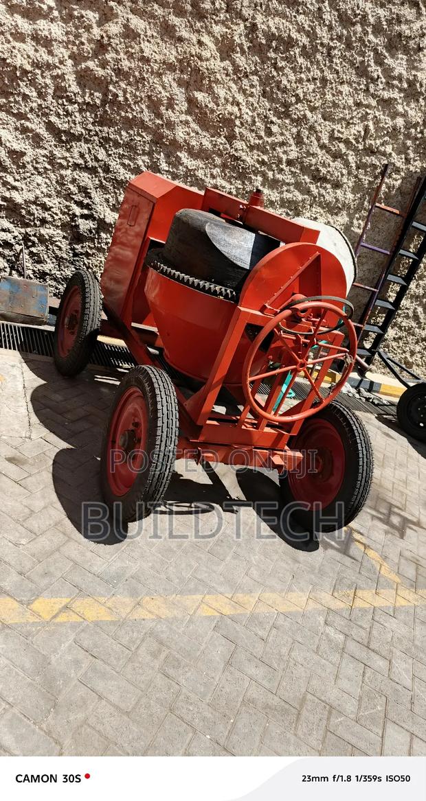 Titan Concrete Mixer 500 LTRS 8hp Build for Tough Jobs