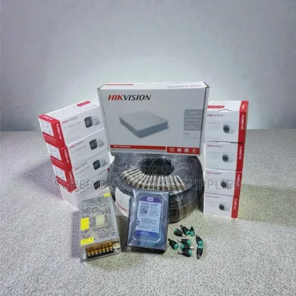 Hikvision 8 Channel 1080p Full Hd Cctv Kit With Remote Monitoring