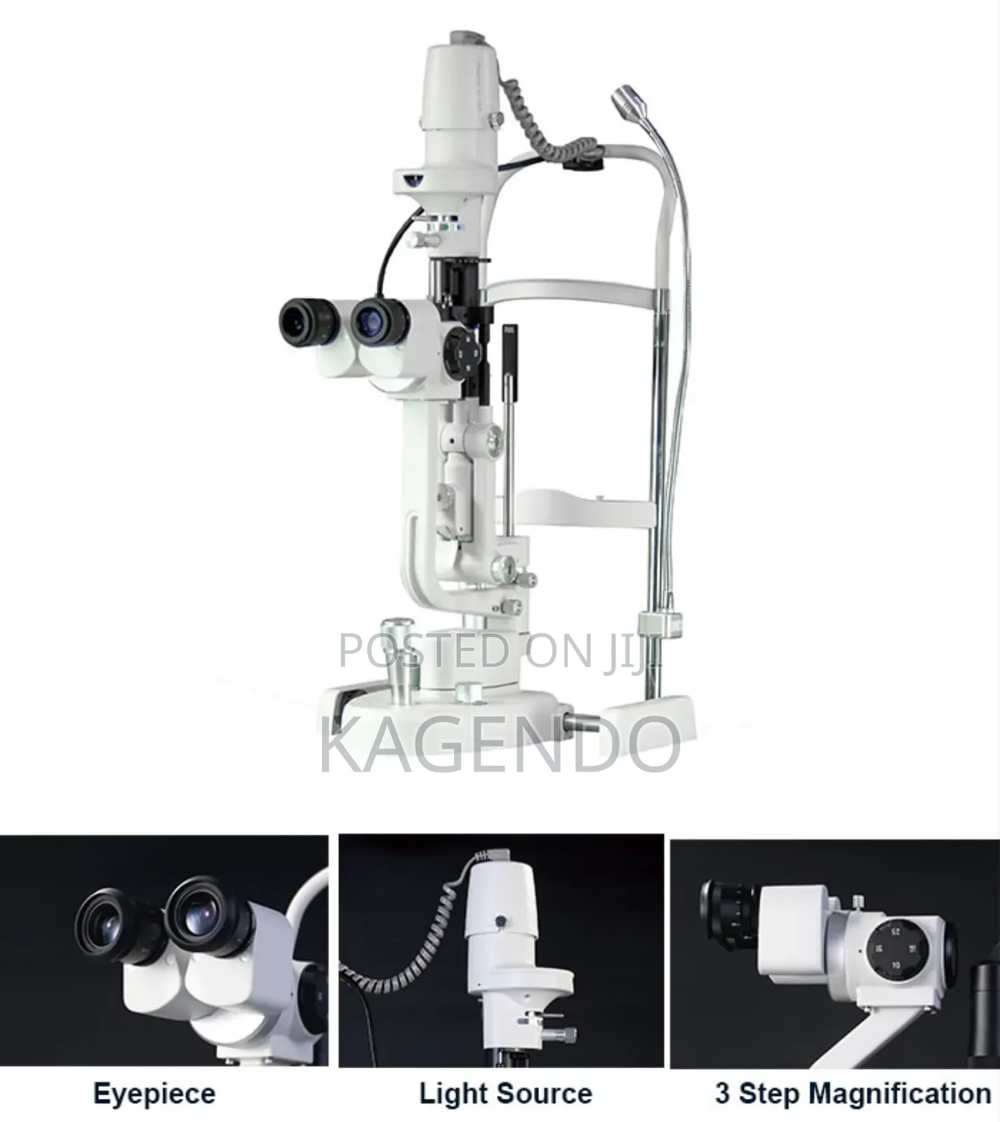 Slit Lamp – 3-Step – Professional Ophthalmic Tool