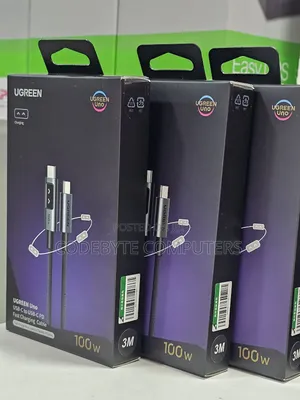 Ugreen Usb-c To Usb-c 100w Fast Charging Cable 3m