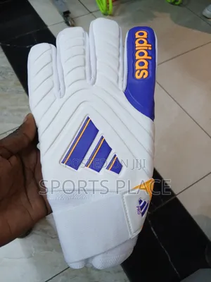 Adidas White Wipe-Out Goalkeeper Gloves