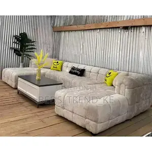 Iconic 6 Seater Soft Bubble L Sofa