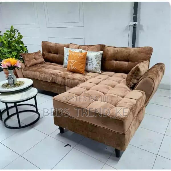 Reviewed 6 Seater L Sofa