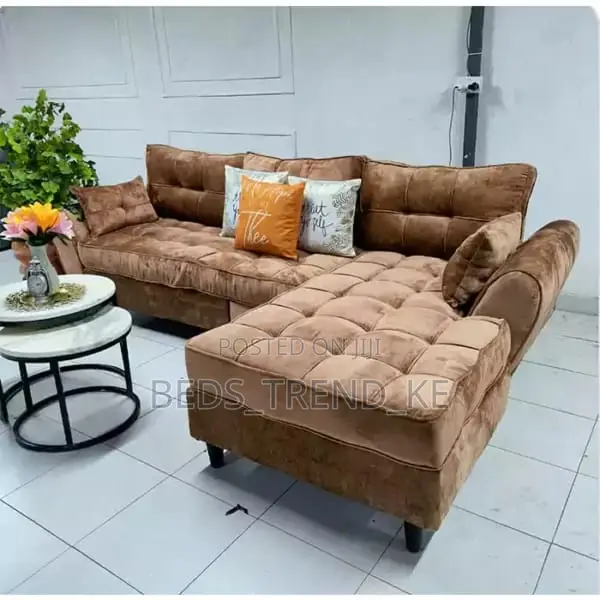 Reviewed 6 Seater L Sofa