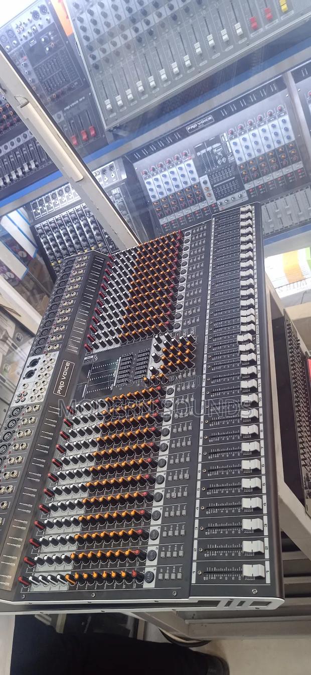 Pro Voice 24 Channel Plain Mixer - main view