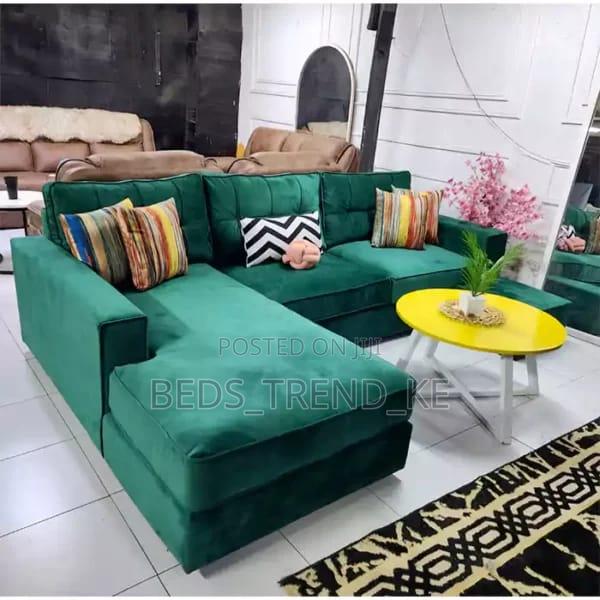 Long-Lasting Quality 6 Seater L Sofa