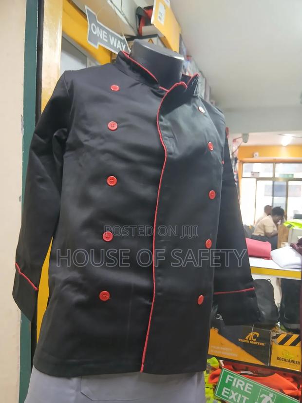 Busy Kitchen Safety Uniform Jackets Khaki - thumbnail 3