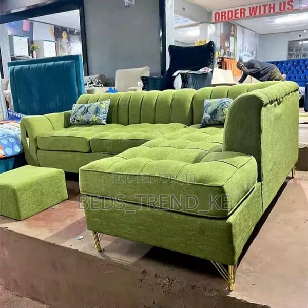 Sleepy 6 Seater L Sofa Set
