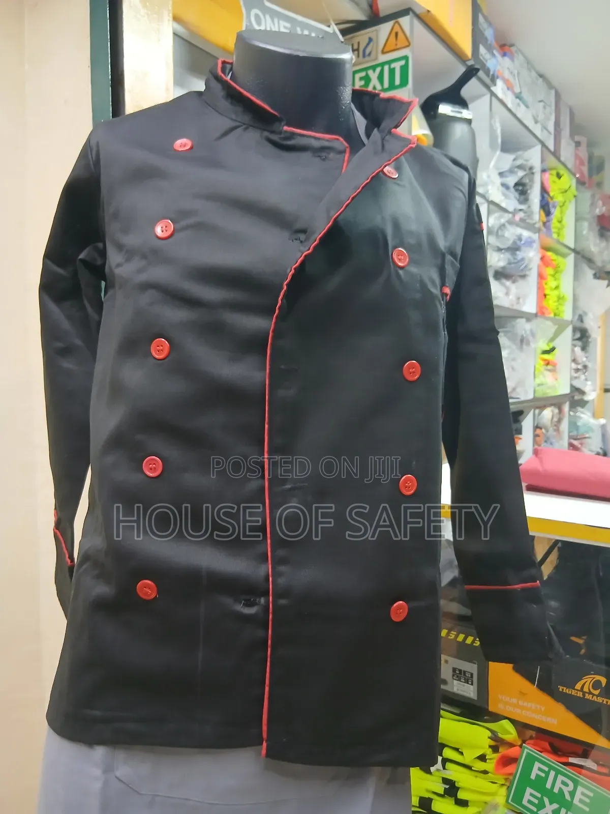 Washable Dirt Resistant Black With Red Ribbons