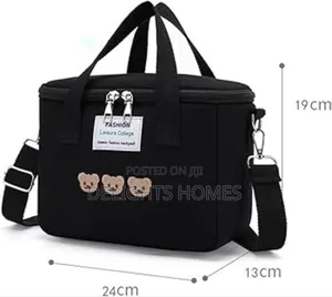 Cartoon Mommy Bear Lunch Bag_tt