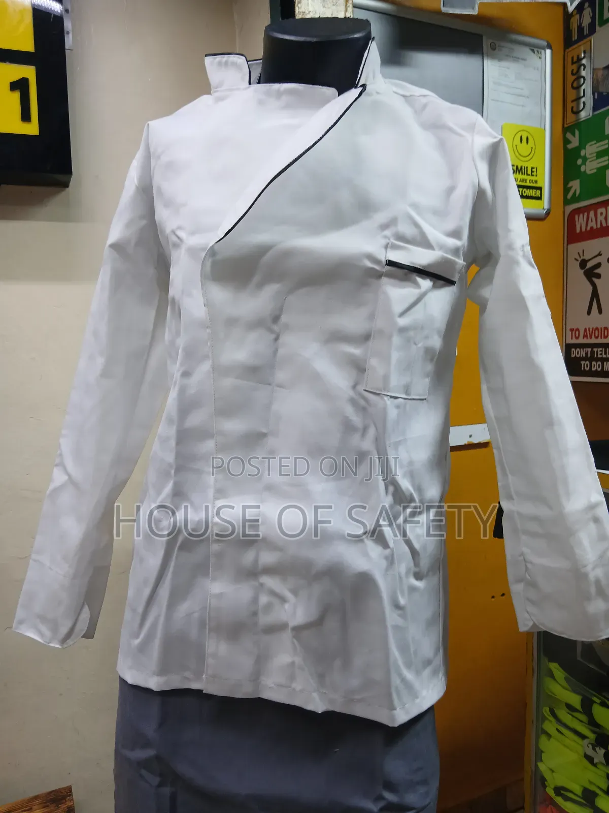 Unique Excellent Design White Chef Uniforms Coats