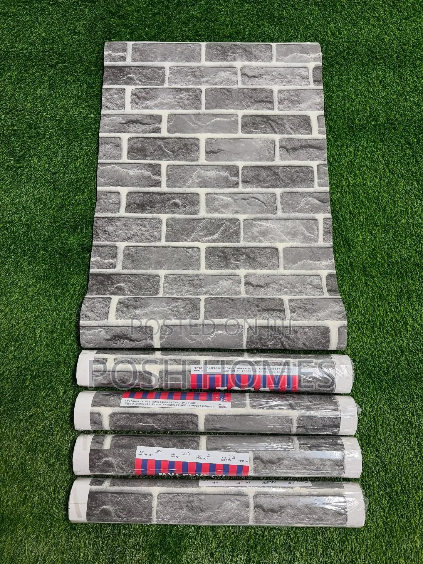 Brick Grey Glue Wallpapers