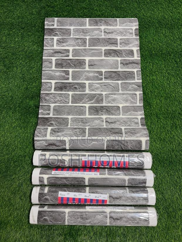 Brick Grey Glue Wallpapers