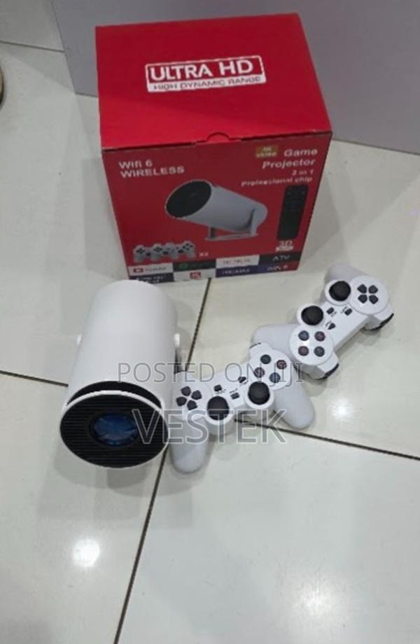 Hy300 1080p Hd Wireless Android 11 Mini Video Projector Game Console - thumbnail 2