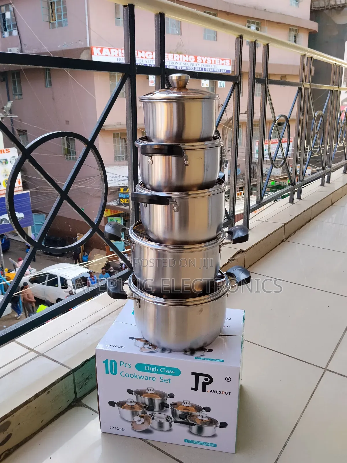 Jp Stainless Sufuria Cookware Set