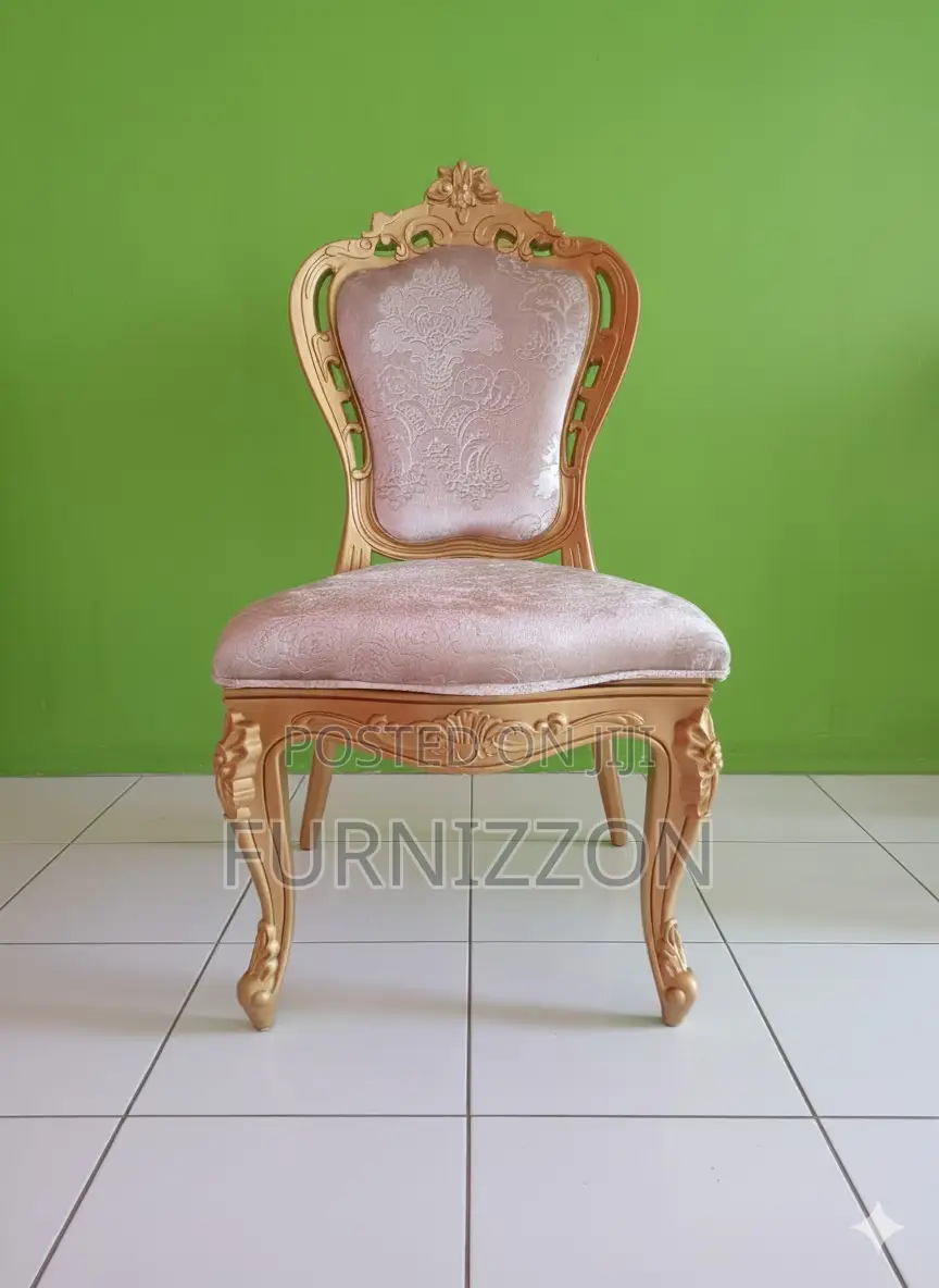Royal Gold King Louis Chair for Banquet Use
