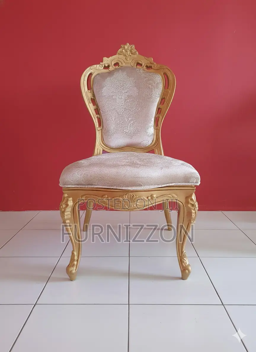 Premium Gold King Louis Chair for Banquets