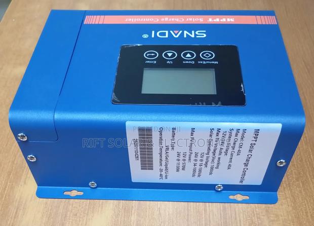 New 40a Snadi MPPT Solar Charger Controller 100 VDC - thumbnail 4