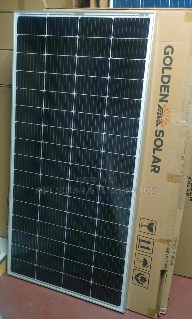 250 Watts -18v Monocrystalline High Quality Solar Panel All Weather - main view