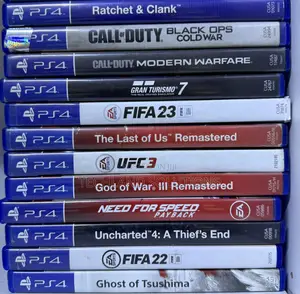Fairly Used Sony Ps4 Games