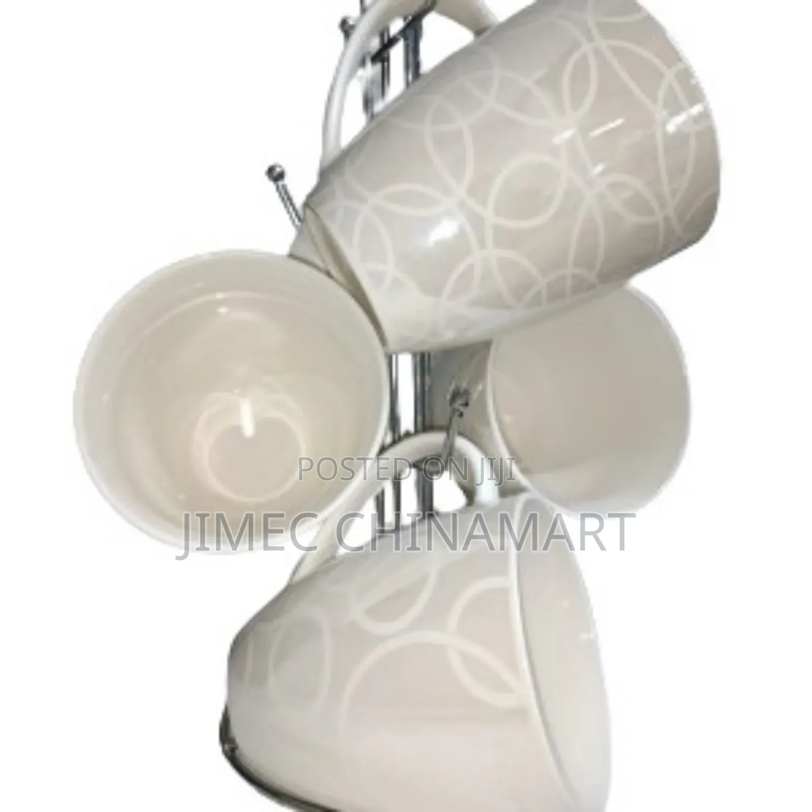 Mixed Coloured 3d Ceramic Cups-Piece