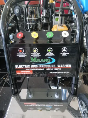 Milano 4000psi Electric High Pressure Washer Single Phase