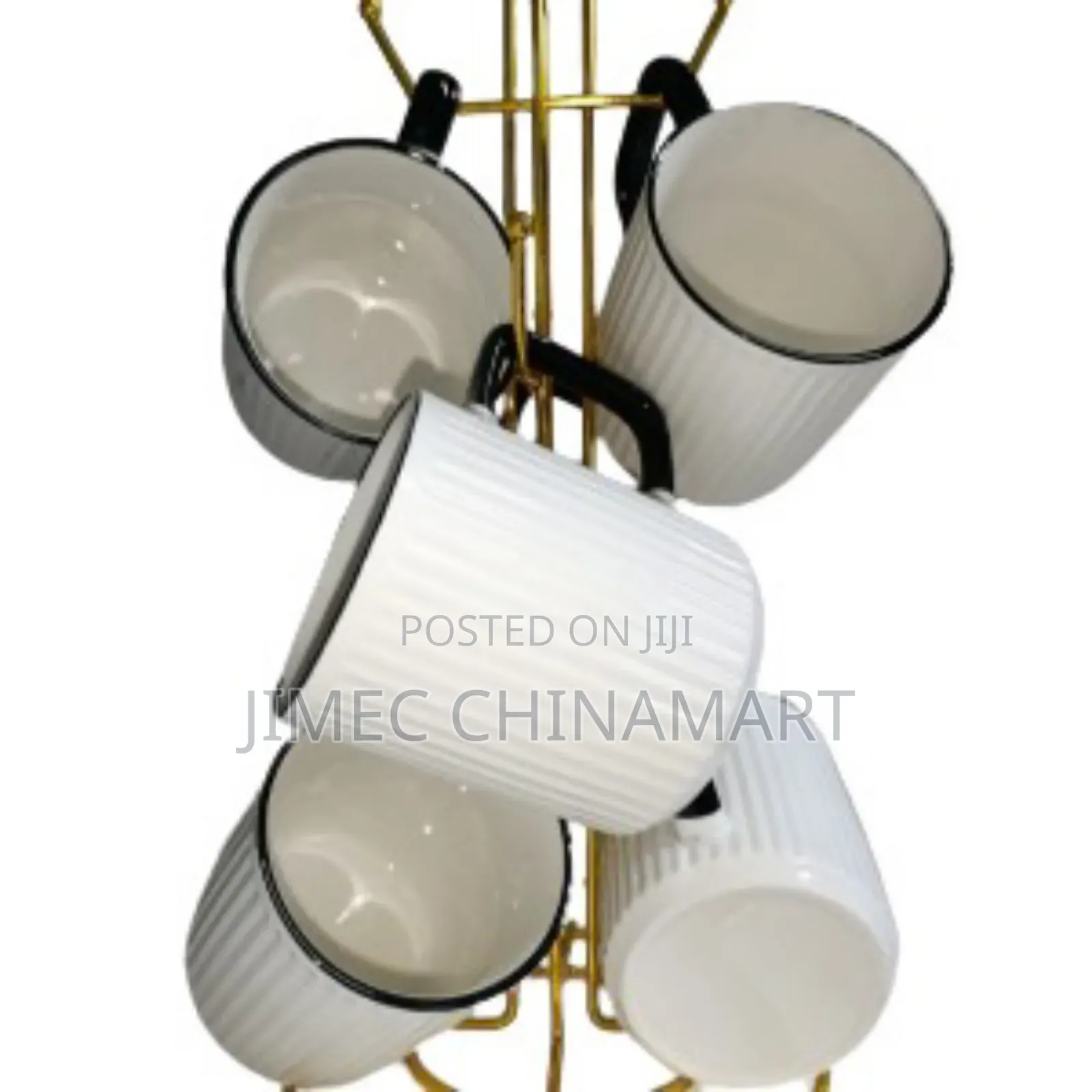 Plain White Cups
 6-Piece