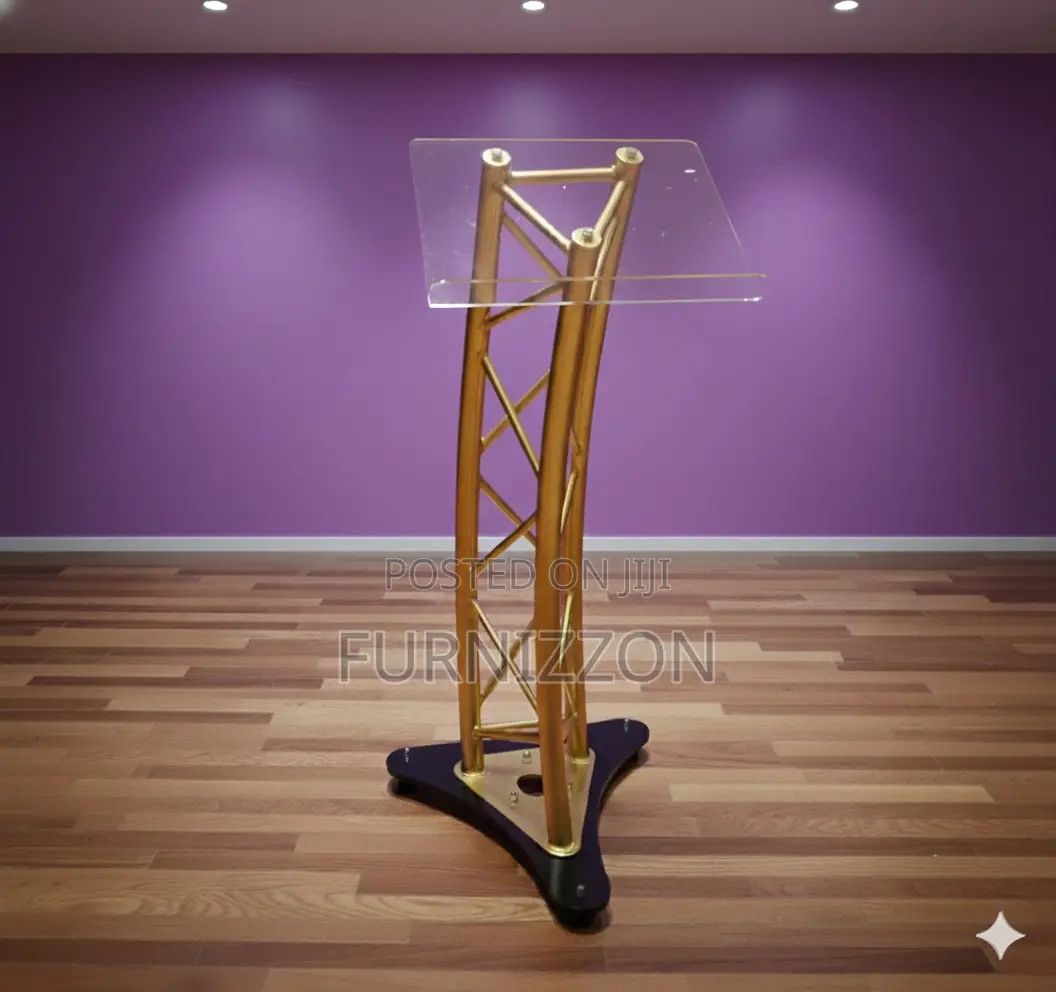 Solid Metal Lectern Stand for Schools and Churches