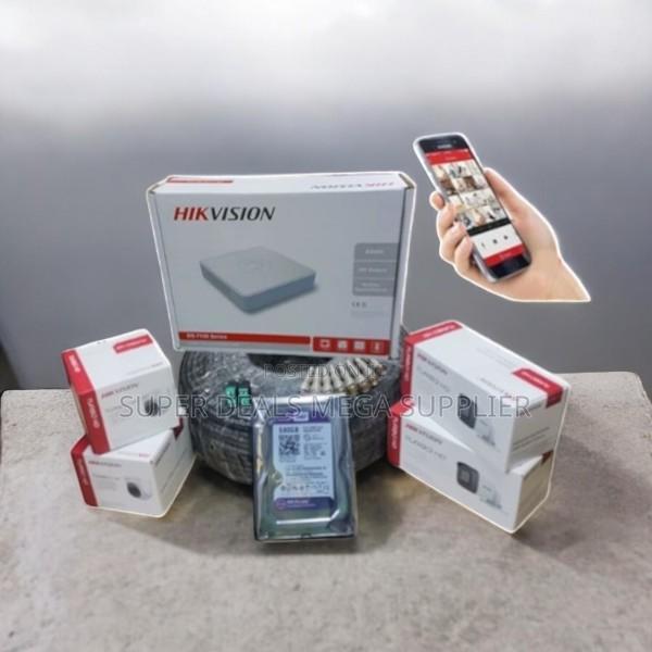 Hikvision 1080p Full Hd Surveillance 4 Cameras Full CCTV System Kit