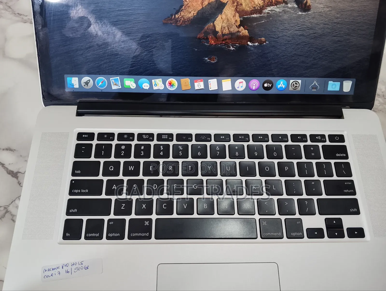 Laptop Apple MacBook Pro 2015 16GB Intel Core I7 HDD 512GB