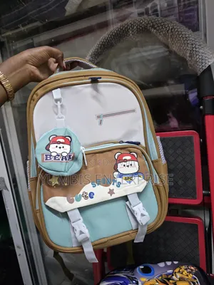 Brown Stylish Kids School Bags,Pp2,Grade 1,2 at 1200