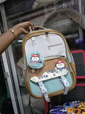 Brown Stylish Kids School Bags,Pp2,Grade 1,2 at 1200