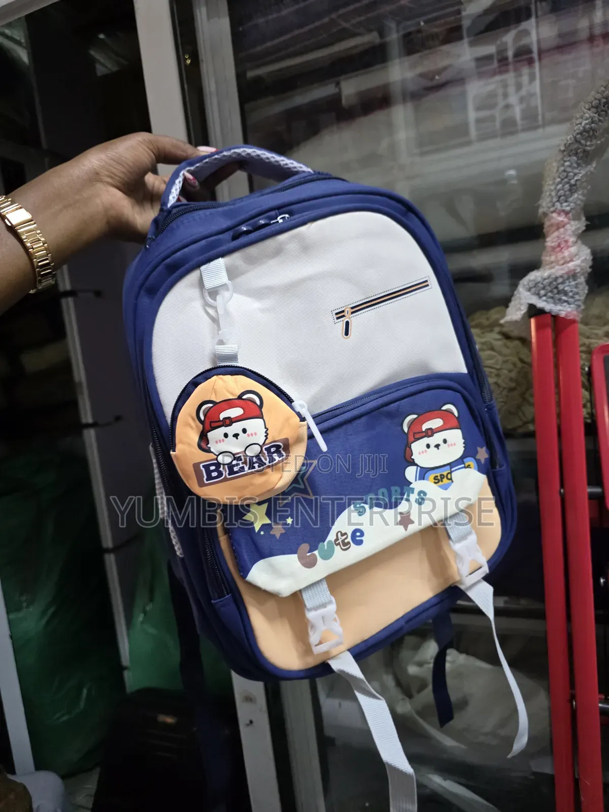 Blue Kids Schools Bags for Grade 1 and Pp2 Pp1 Size at 1200