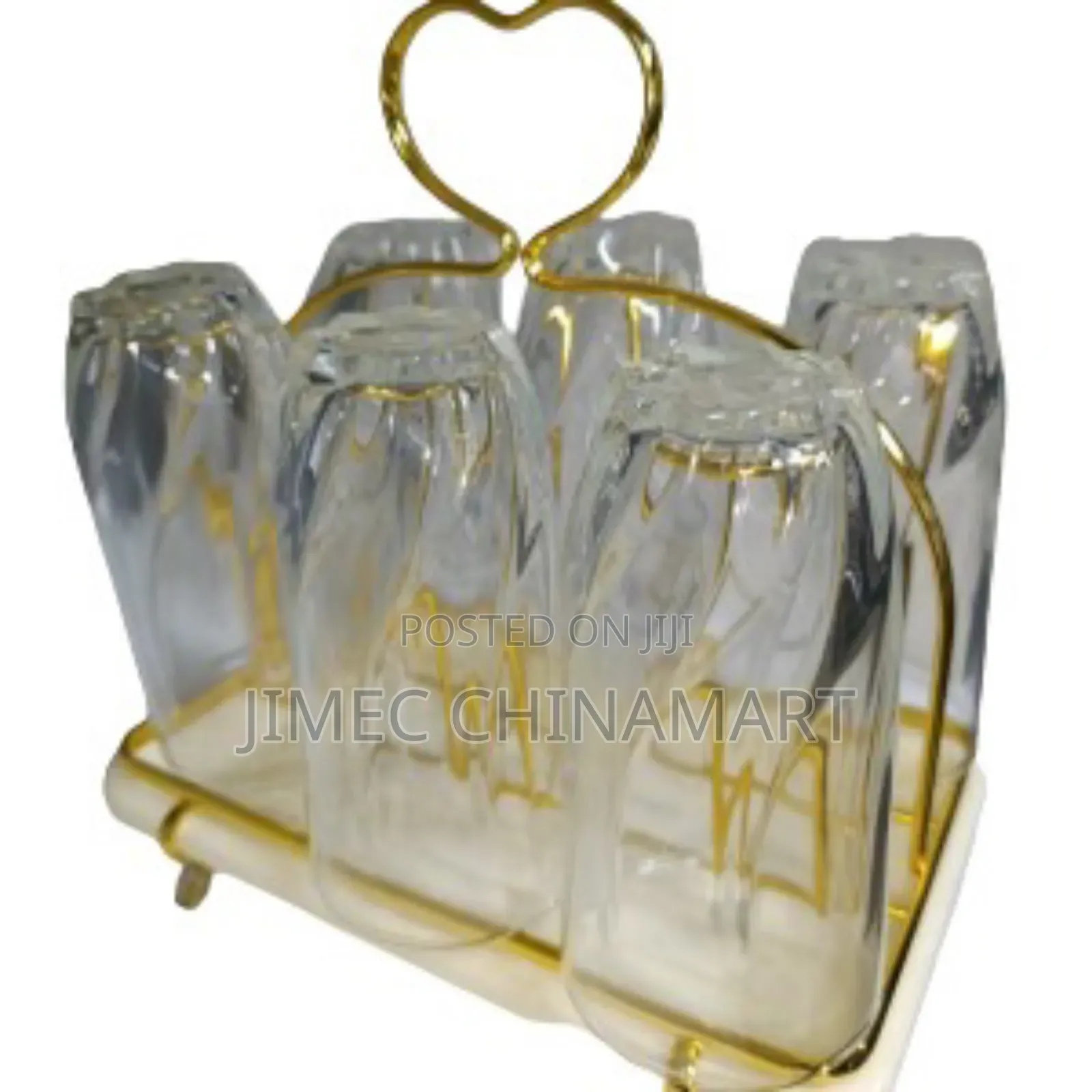 Gold Glass Stand
