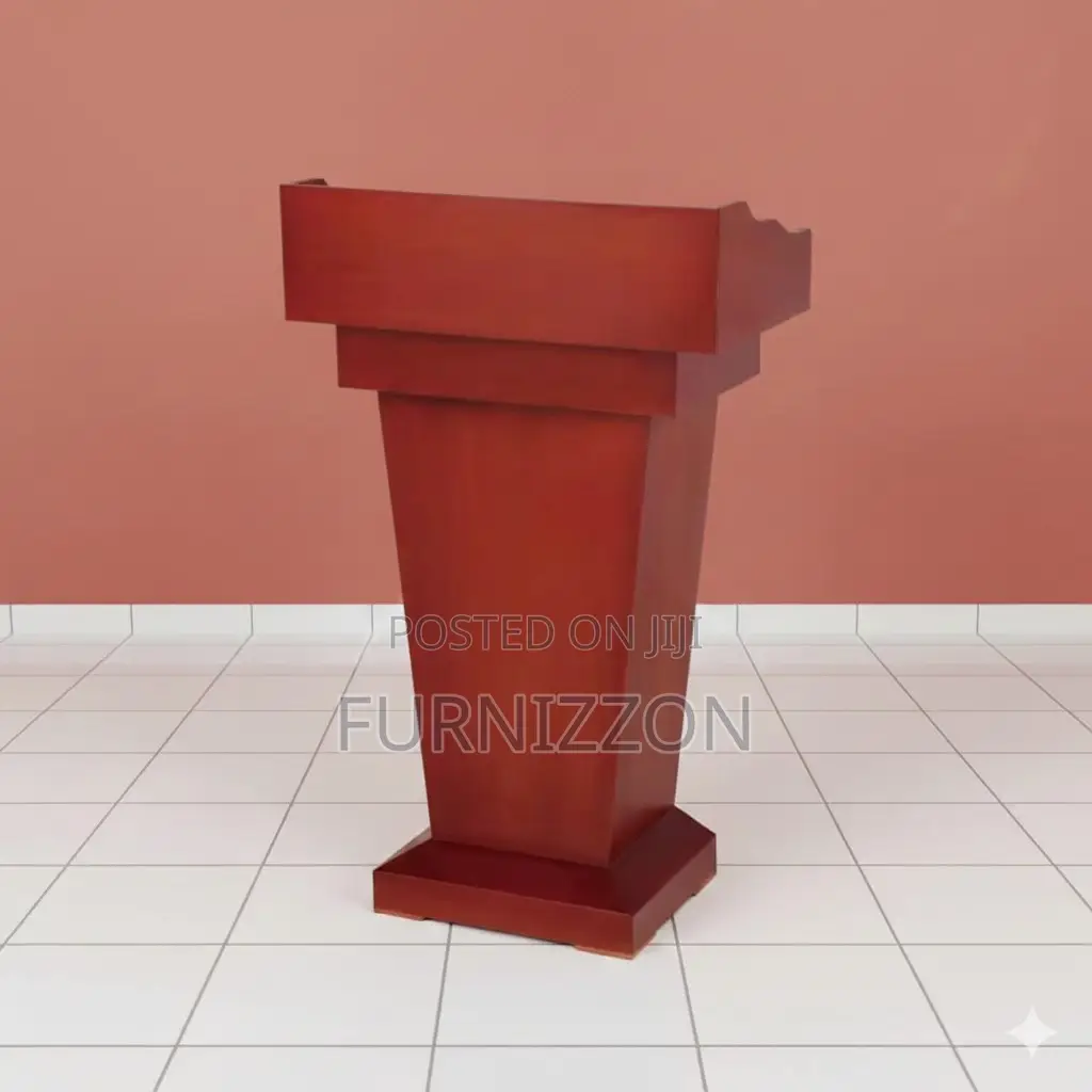 Durable Wooden Podium for Conference Rooms