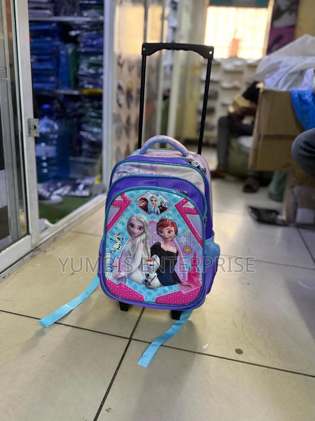 Big Size Trolley School Bags With Attachedtrolley[Grade 1,2,3,Pp2 at 2000