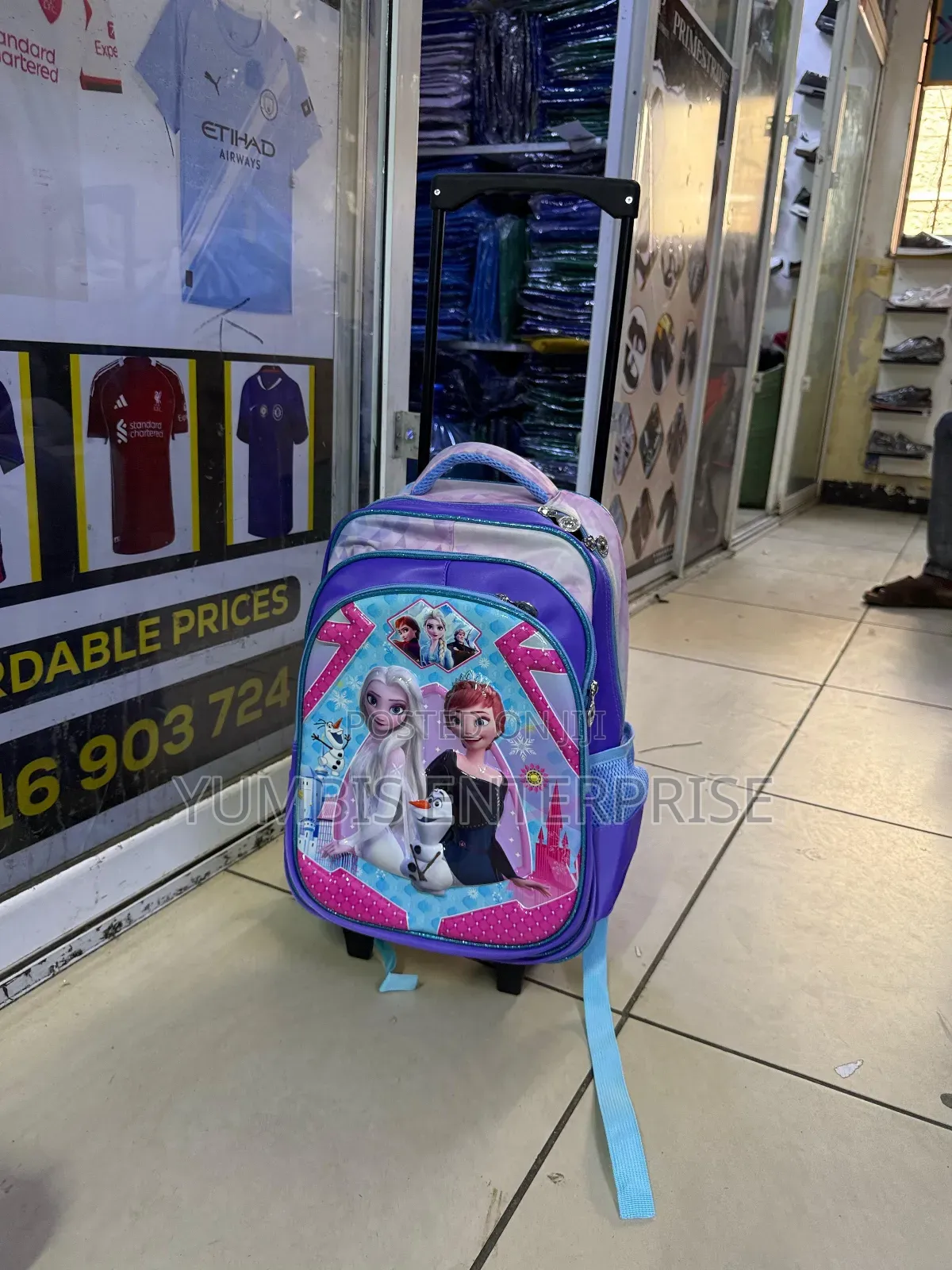 Big Size Trolley School Bags With Attachedtrolley[Grade 1,2,3,Pp2 at 2000