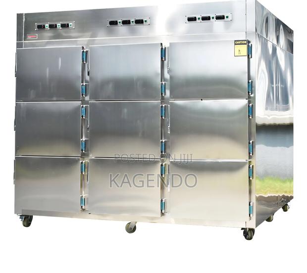 9-Body Morgue Freezer – Mortuary Cold Storage Unit - main view
