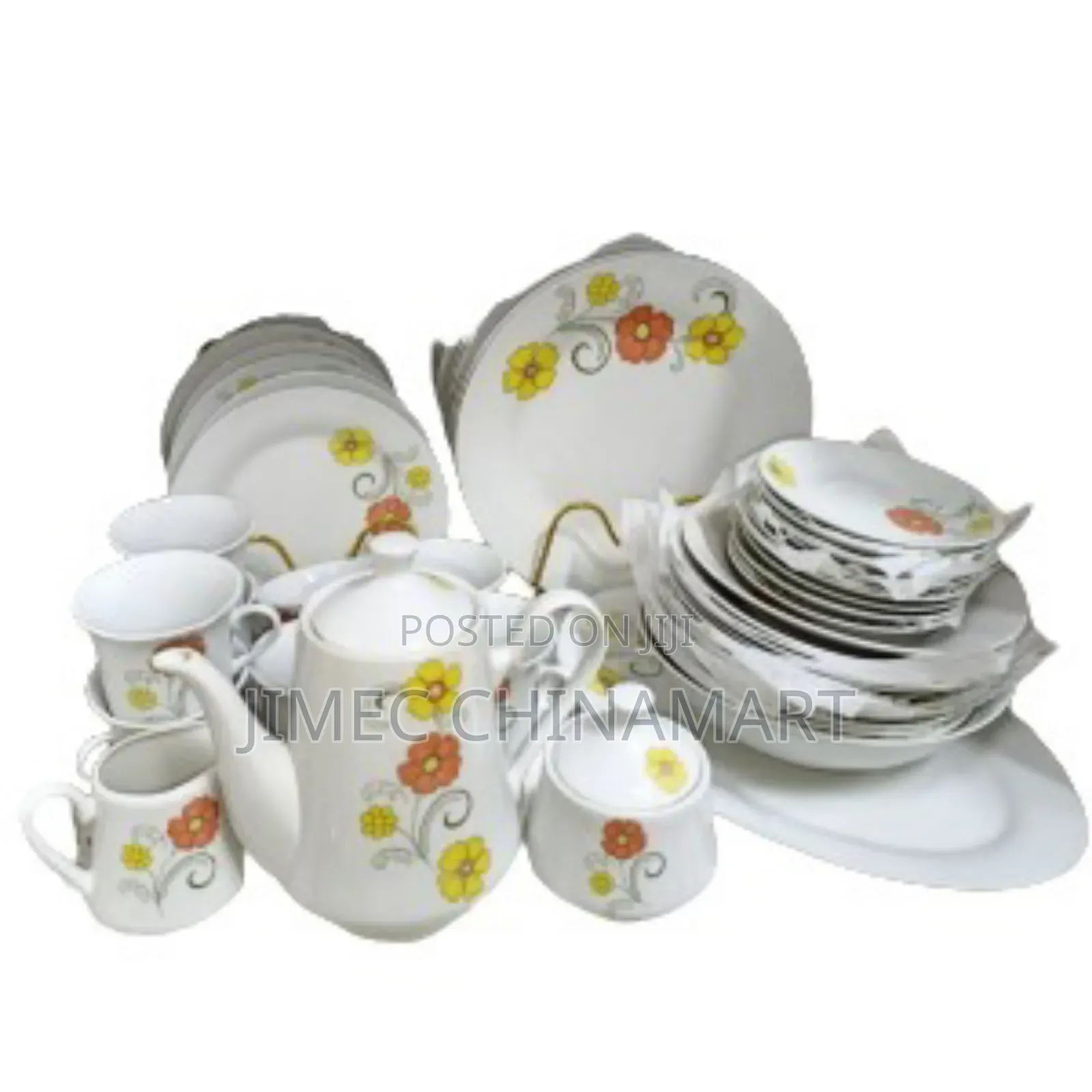 47-Piece Ceramic Dinner Set – Complete Dining Set