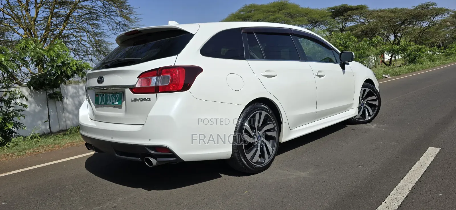 Subaru Levorg 2.0 GT-S EyeSight 2018 White