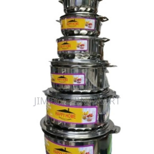 6-Piece Stainless Steel Hotpot Set – Happy Home - main view